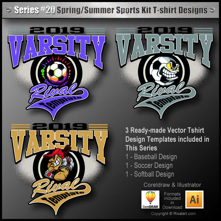 Spring and Summer Sport Kit (for Adobe Illustrator)