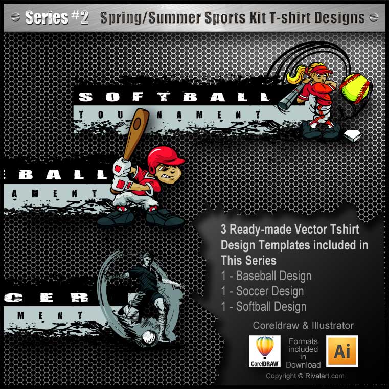 Spring and Summer Sport Kit (for Adobe Illustrator)