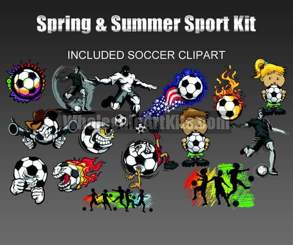 Spring and Summer Sport Kit (for CorelDraw)