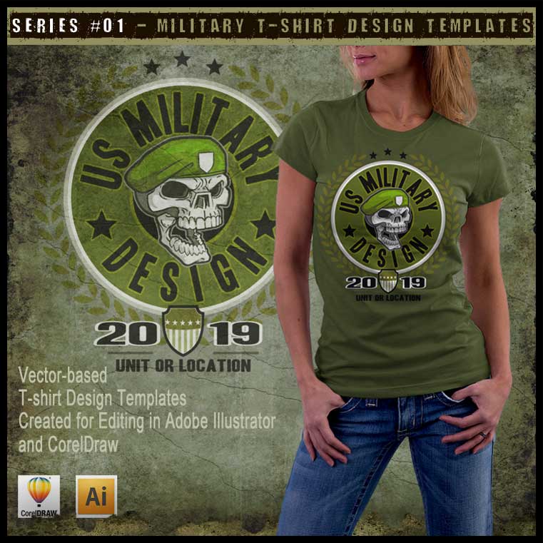 Military Art Kit Bundle for CorelDraw