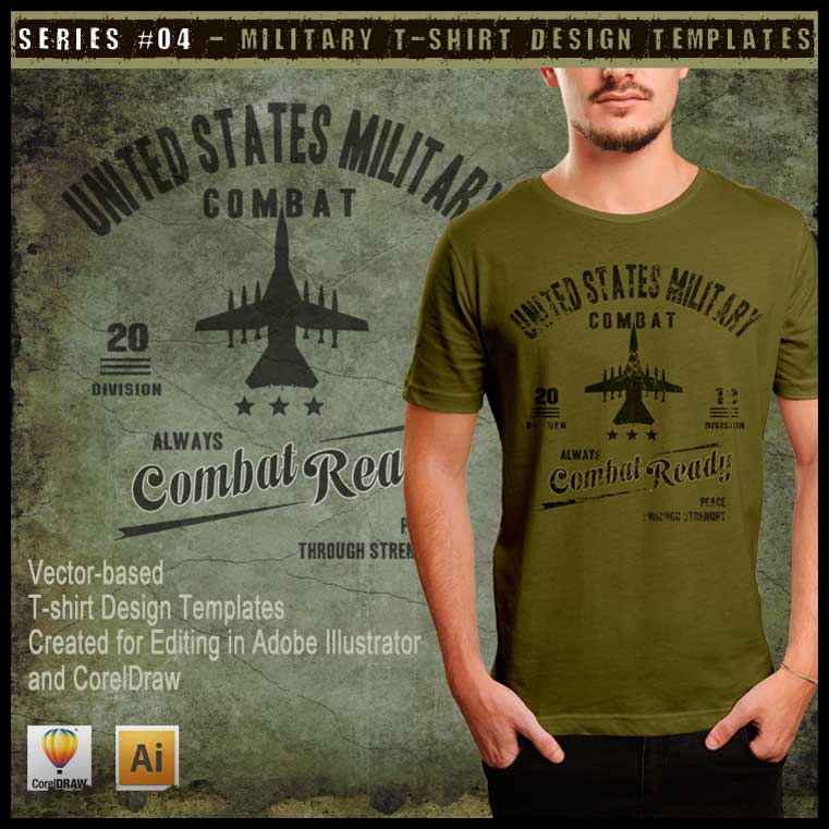 Military Art Kit Bundle for CorelDraw