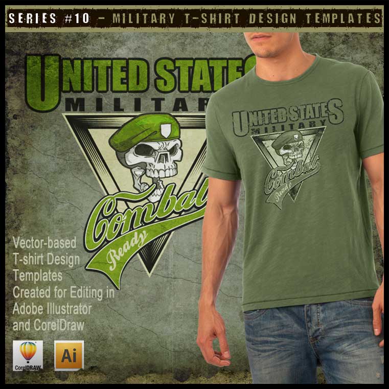 Military Art Kit Bundle for CorelDraw