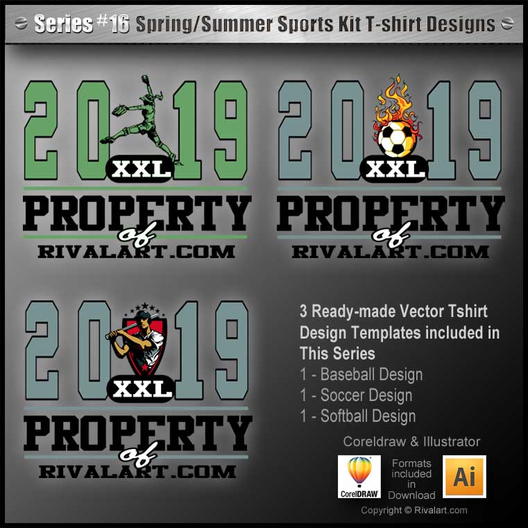 Spring and Summer Sport Kit (for CorelDraw)