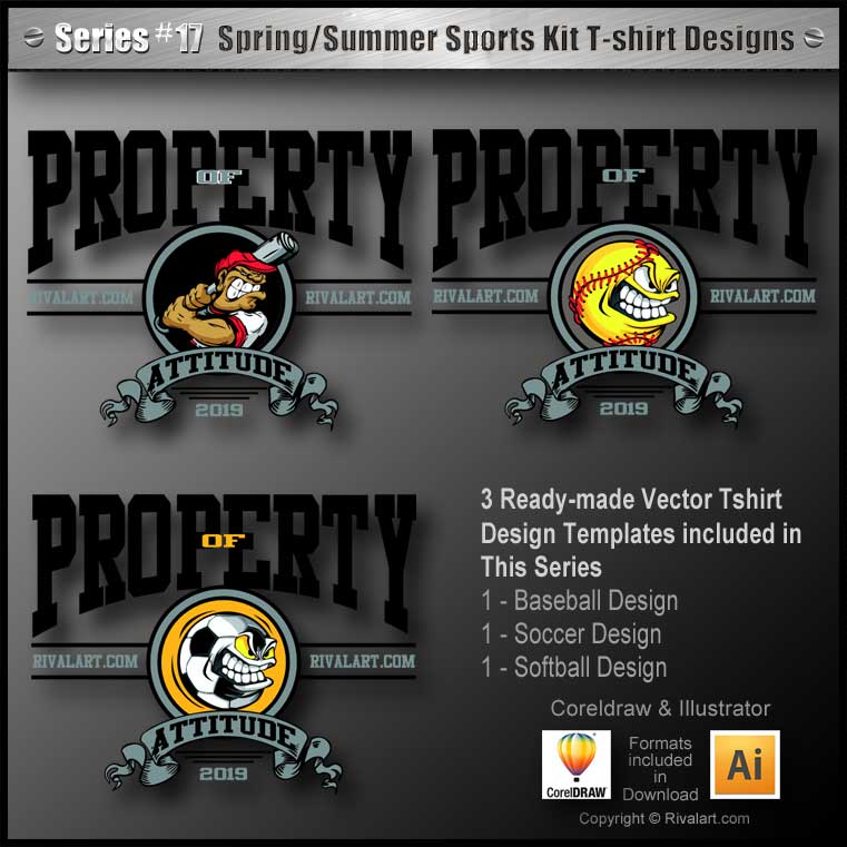 Spring and Summer Sport Kit (for CorelDraw)