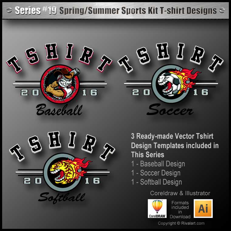 Spring and Summer Sport Kit (for CorelDraw)