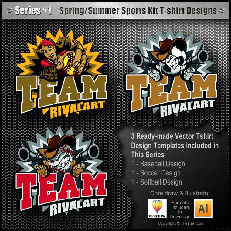 Spring and Summer Sport Kit (for CorelDraw)