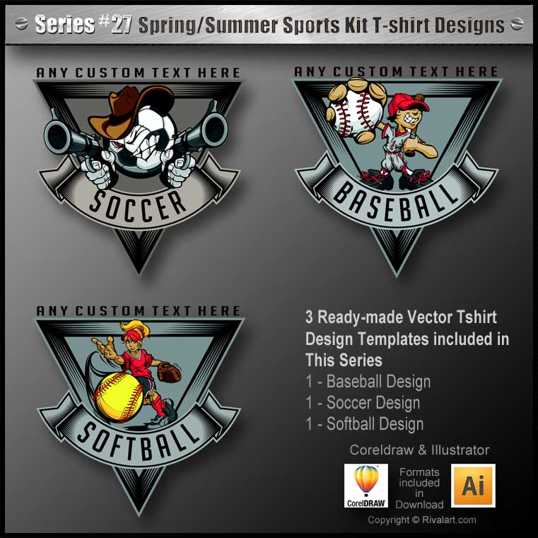 Spring and Summer Sport Kit (for CorelDraw)