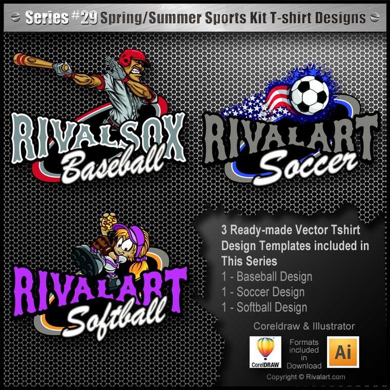 Spring and Summer Sport Kit (for CorelDraw)