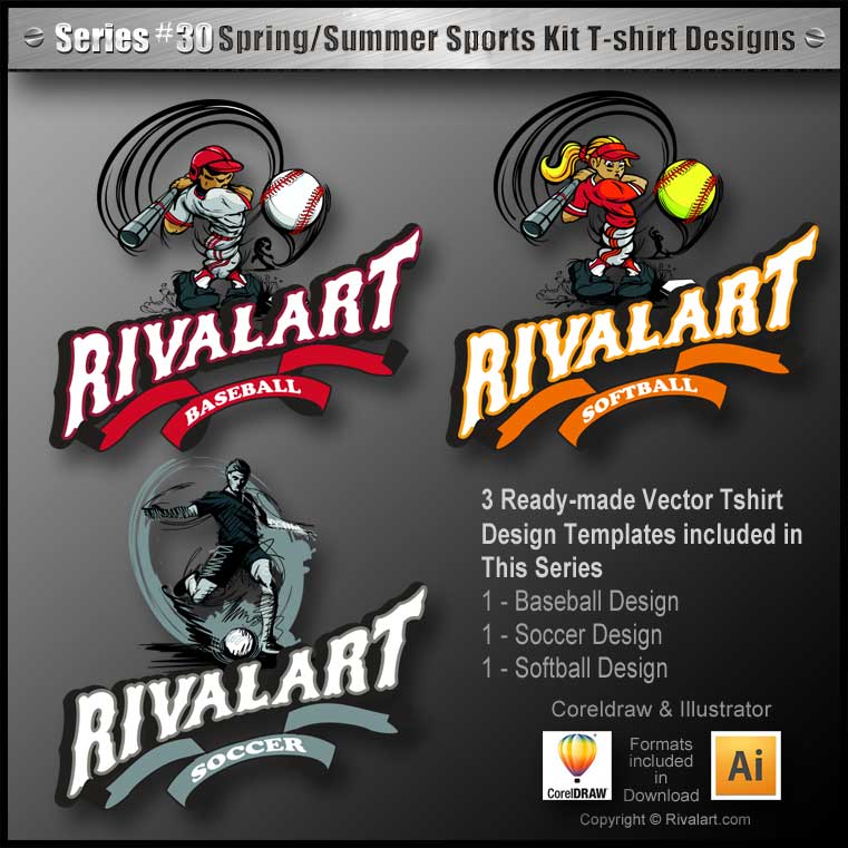 Spring and Summer Sport Kit (for CorelDraw)