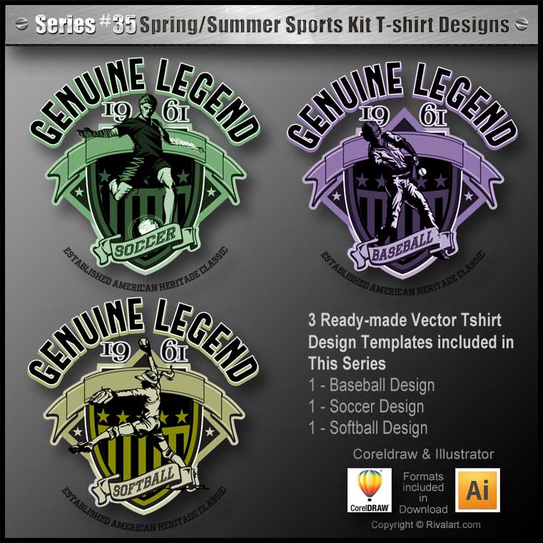 Spring and Summer Sport Kit (for CorelDraw)