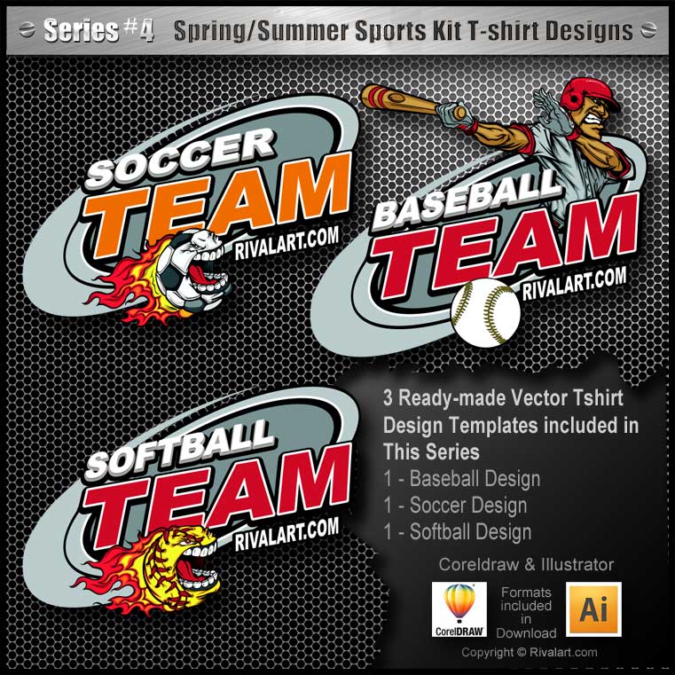 Spring and Summer Sport Kit (for CorelDraw)