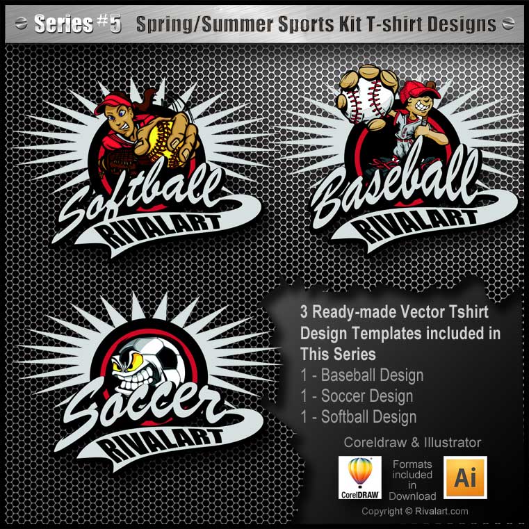 Spring and Summer Sport Kit (for CorelDraw)