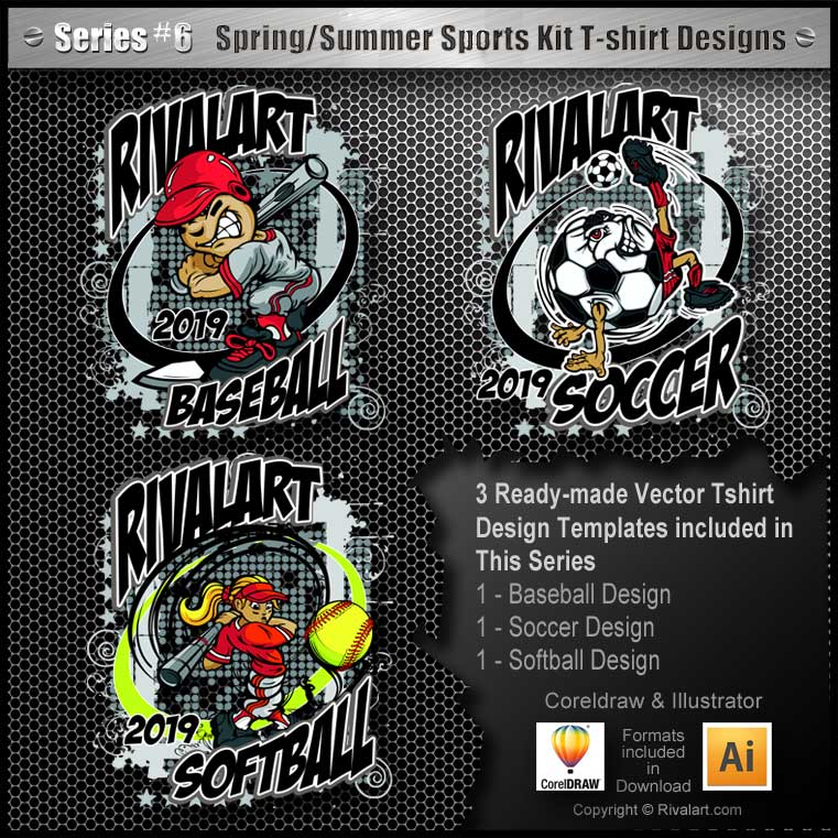 Spring and Summer Sport Kit (for CorelDraw)