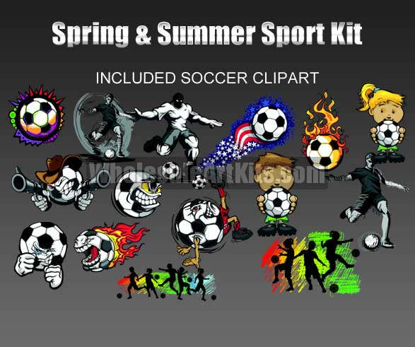 Spring and Summer Sport Kit (for Adobe Illustrator)