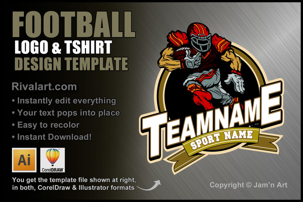 Football T-shirt Designs – Rivalart