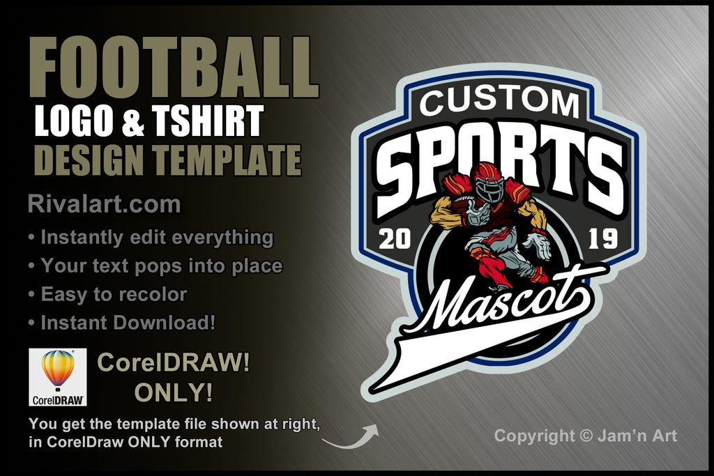 Football T-shirt Designs – Rivalart